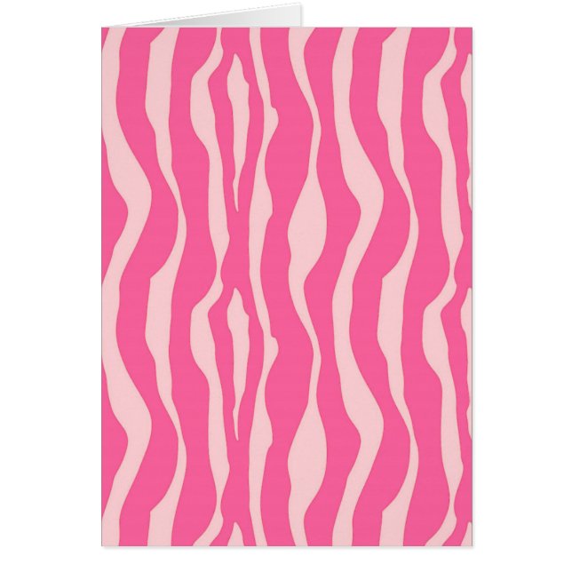 Zebra stripes - Fuchsia and light pink (Front)