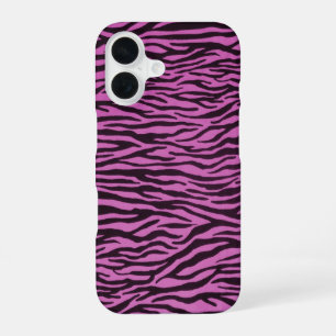 Zebra Stripes iPhone 16 Case