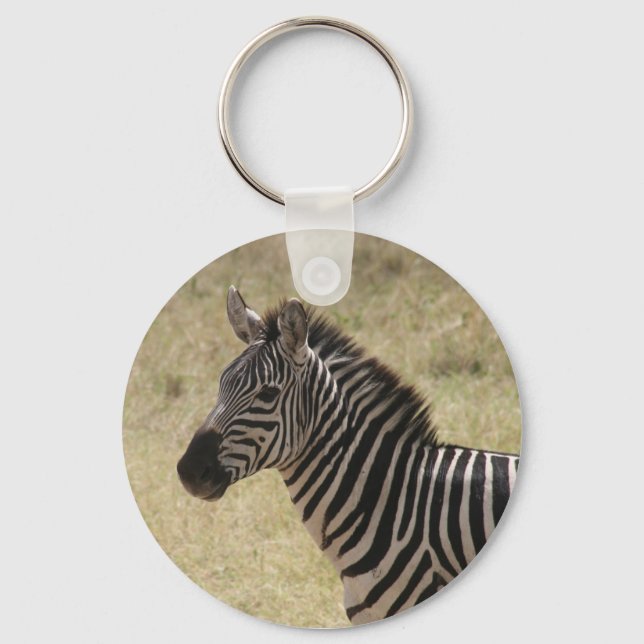 zebra stripes key ring (Front)