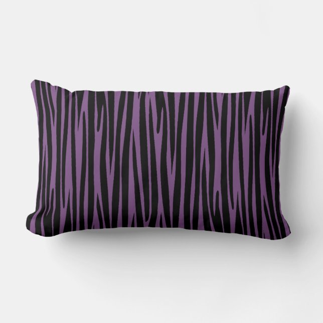 Zebra stripes lumbar cushion (Front)