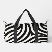 Zebra Stripes Modern Print 