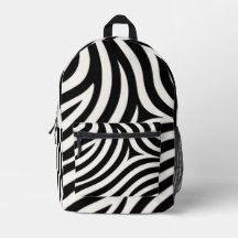 Zebra Stripes Modern Print 