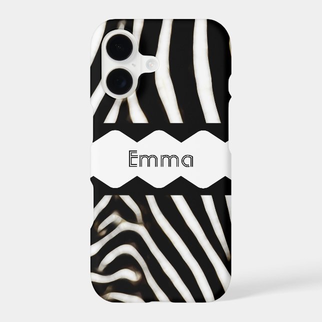 Zebra Stripes Monogram (Back)