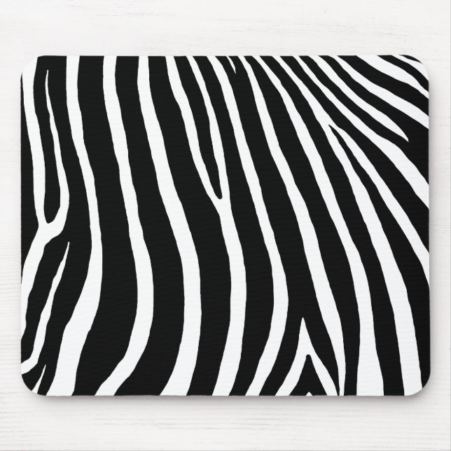 Zebra Stripes  Mouse Pad (Front)