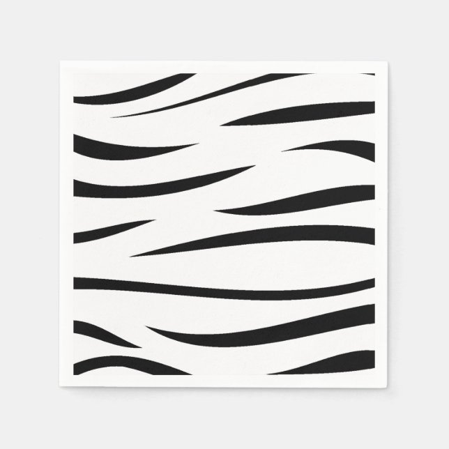 Zebra Stripes Napkin (Front)