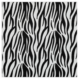 Zebra Stripes Pattern Fabric