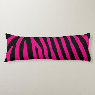 Zebra stripes pattern + your background & ideas body cushion