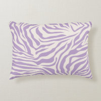 Zebra Stripes Preppy Purple Wild Animal Print