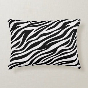 Zebra Stripes Seamless Pattern Animal Print-60492 Decorative Cushion