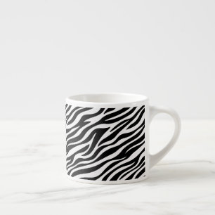 Zebra Stripes Seamless Pattern Animal Print-60492 Espresso Cup
