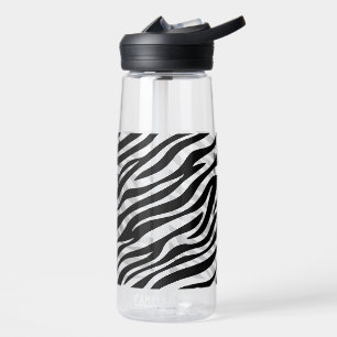 Zebra Stripes Seamless Pattern Animal Print-60492 Water Bottle