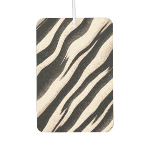 Zebra stripes seamless texture + your ideas car air freshener