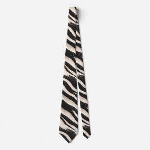 Zebra stripes seamless texture + your ideas tie