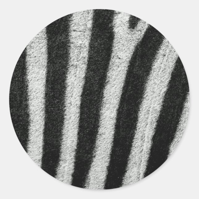 Zebra Stripes Stickers (Front)