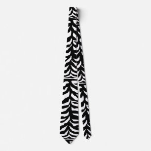 Zebra stripes  tie