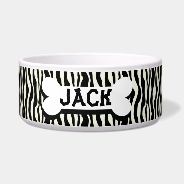 Zebra stripped pet Dog (Front)