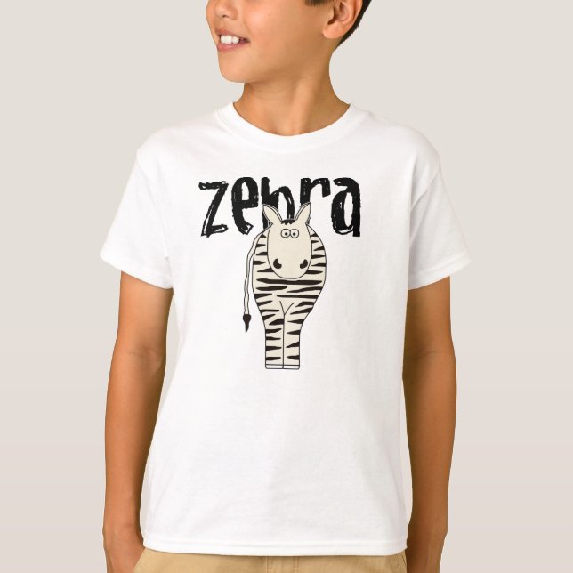 Zebra T-Shirt (Front)
