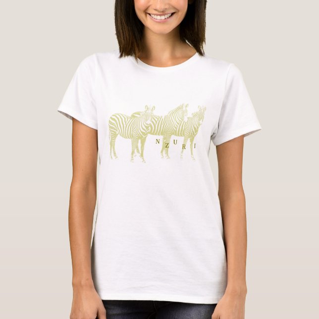 Zebra T-Shirt (Front)