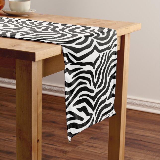 Zebra Table Runner (In Situ)