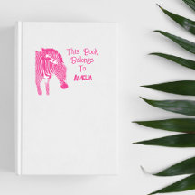  Zebra This Book Belongs To