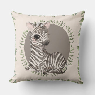 Zebra Throw Pillow