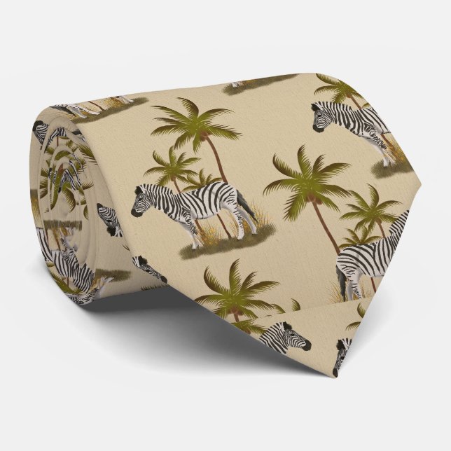 Zebra Tie (Rolled)