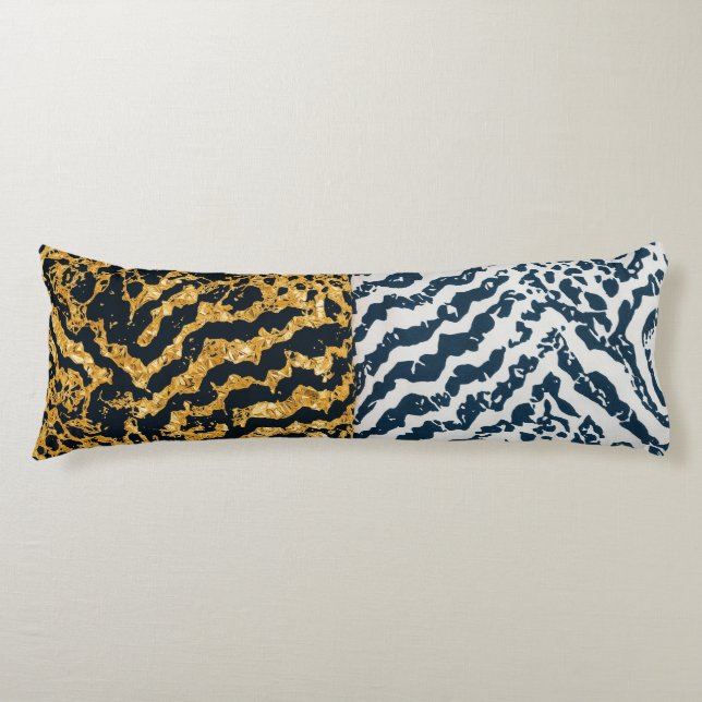 Zebra tiger rock !  body cushion (Front)