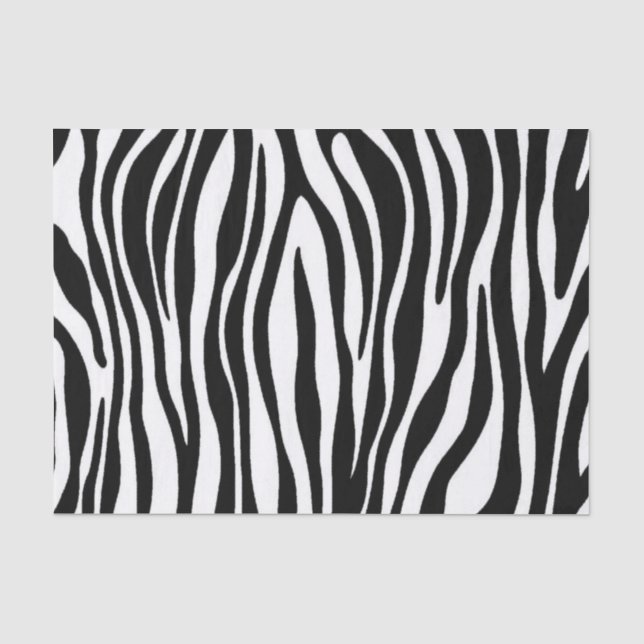Zebra Tissue Paper (Front)