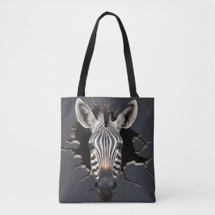 Zebra Tote Bag
