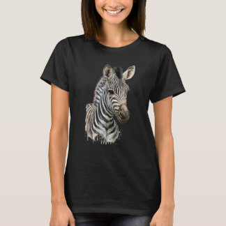 Zebra Watercolor T-Shirt