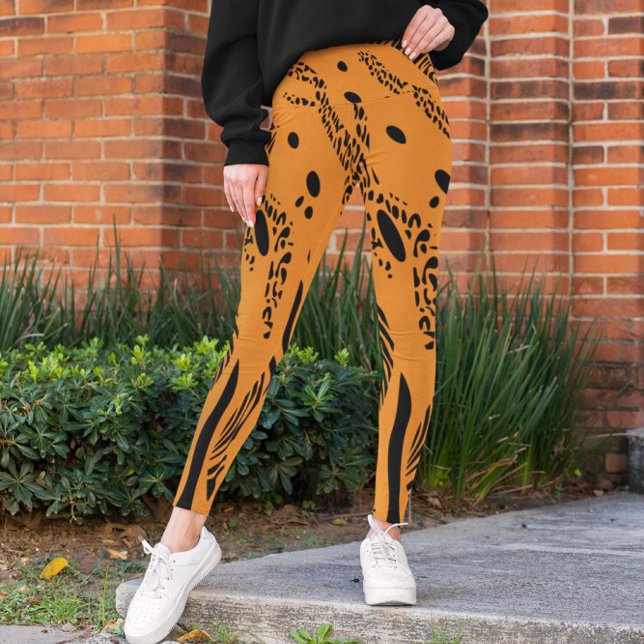 Zebra Wild Animal Pattern Leggings (Creator Uploaded)
