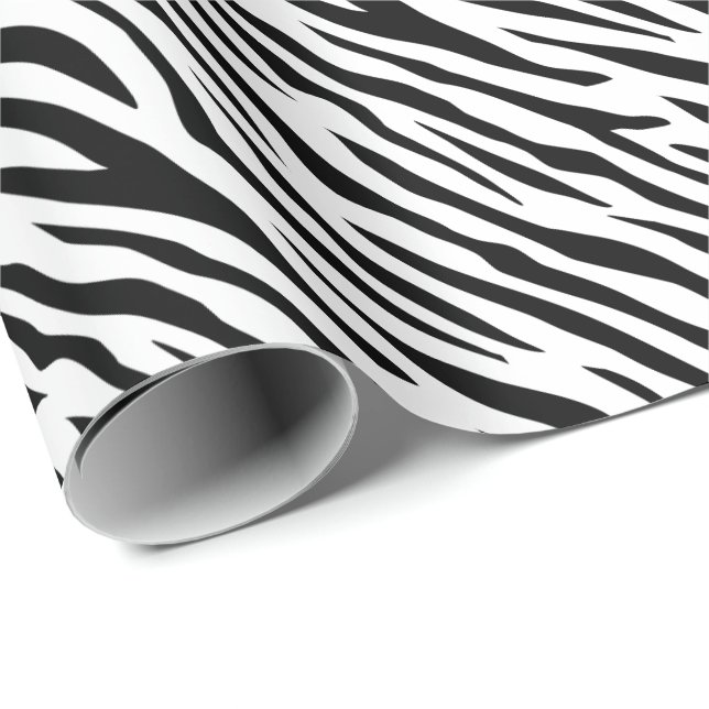 Zebra Wrapping Paper (Roll Corner)