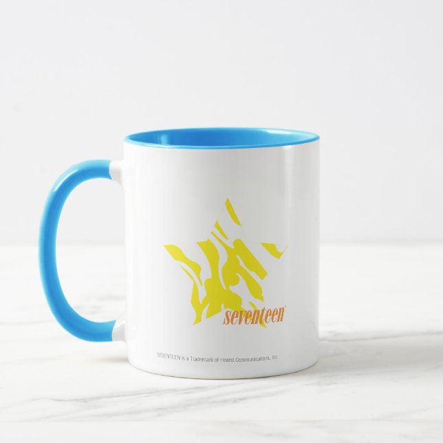 Zebra Yellow 3 Mug (Left)