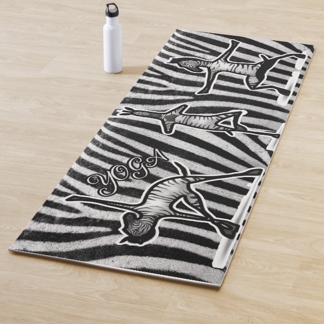 Zebra Yoga mat (In Situ)
