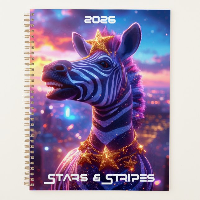ZEBRA ZANZIBAR - Agenda - Planner  (Front)