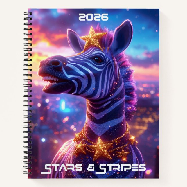 ZEBRA ZANZIBAR NOTEBOOK (Front)