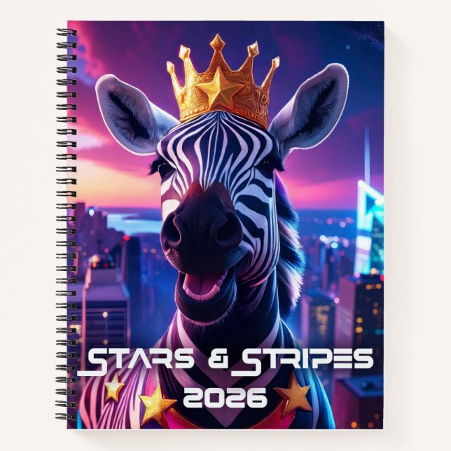 ZEBRA ZANZIBAR NOTEBOOK (Front)