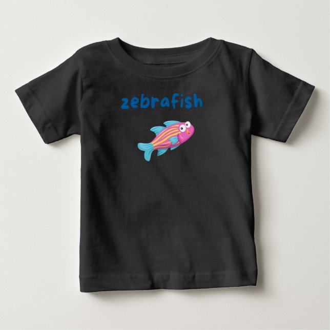 Zebrafish Baby T-Shirt (Front)