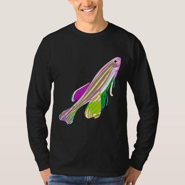 Zebrafish Zebra Fish T-Shirt (Front)