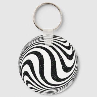 Zebraic Key Ring