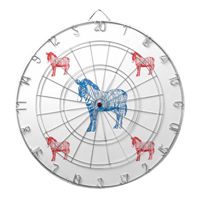Zebras Dartboard (Front)