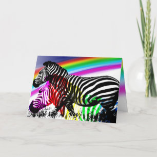 Zebras ' dream comes true card