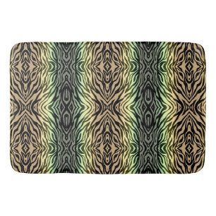 Zebras in the Forest Bath Mat