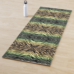 Zebras in the Forest Yoga Mat