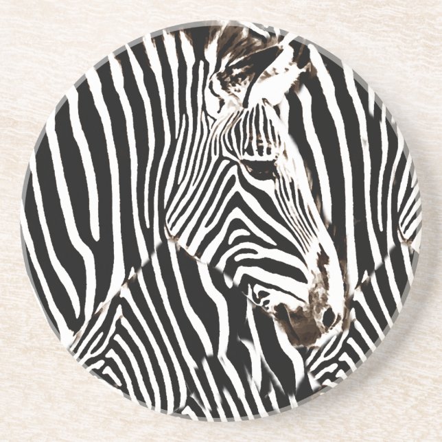 Zebras love_ coaster (Front)