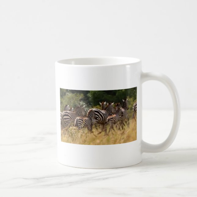 Zebras on the Move: A Journey of a Thousand Miles Coffee Mug (Right)