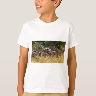 Zebras on the Move: A Journey of a Thousand Miles T-Shirt