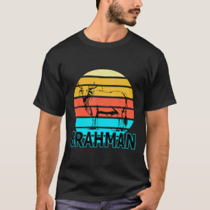 Zebu Cattle Brahma Bull Hump Dewlap Cow Indian Aur T-Shirt