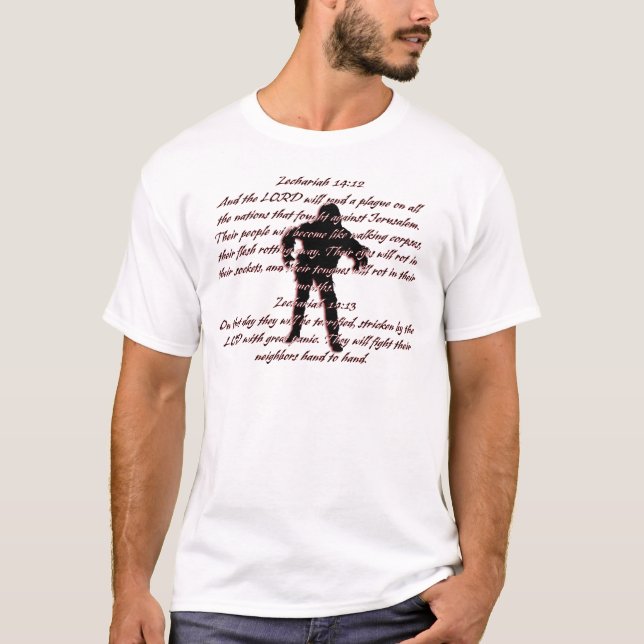 Zechariah 14:12 T-Shirt (Front)