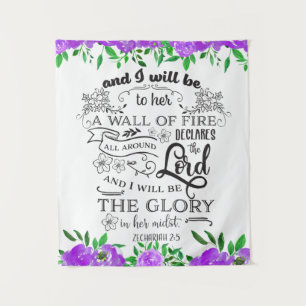 Zechariah 2:5 tapestry